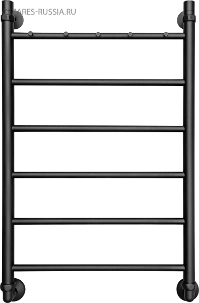 Полотенцесушитель водяной Chromix Stuttgart 50x80 П6 MB с крючками Полотенцесушитель водяной Chromix Stuttgart 50x80 П6 MB с крючками