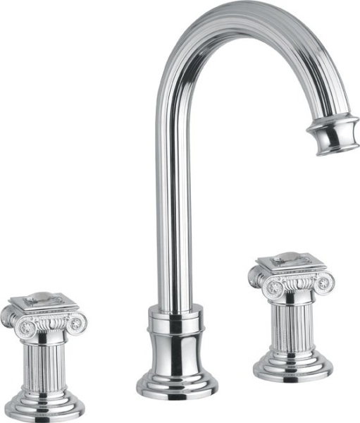 Смеситель для раковины на три отверстия Cezares OLIMP-BLS2-A-03/24-M