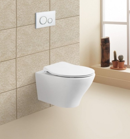 Чаша подвесного унитаза BelBagno ACQUA BB340CHR Чаша подвесного унитаза BelBagno ACQUA BB340CHR