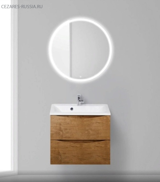 Раковина из литьевого мрамора BelBagno BB650/450-LV-MR-PR Раковина из литьевого мрамора BelBagno BB650/450-LV-MR-PR