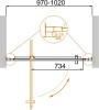 Душевая дверь CEZARES MOLVENO-BA-1-90-C-Cr-IV Душевая дверь CEZARES MOLVENO-BA-1-90-C-Cr-IV