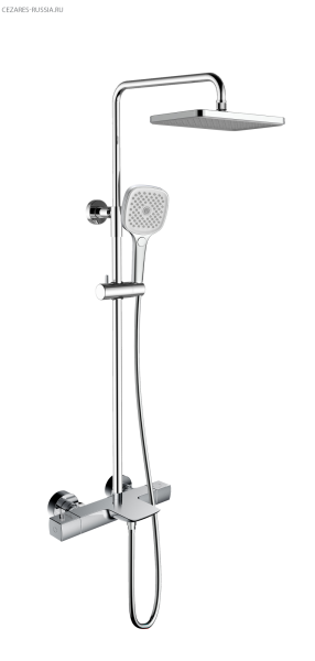 Душевая система с термостатом AltroBagno Diretto 030415 Cr