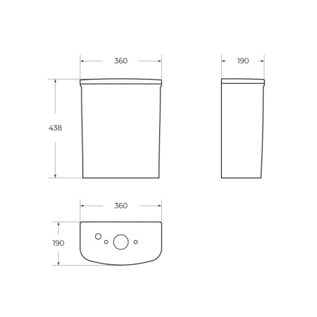 Чаша напольного унитаза BelBagno PRADO BB10150CP Чаша напольного унитаза BelBagno PRADO BB10150CP