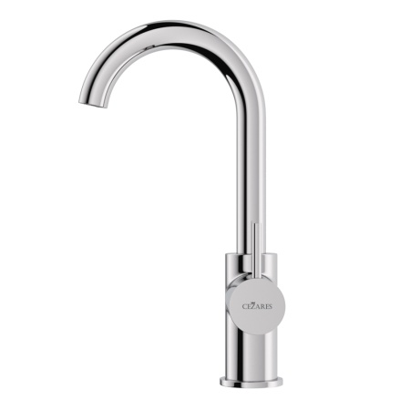 Смеситель для раковины CEZARES LEAF-LSM-A-L-01-W0