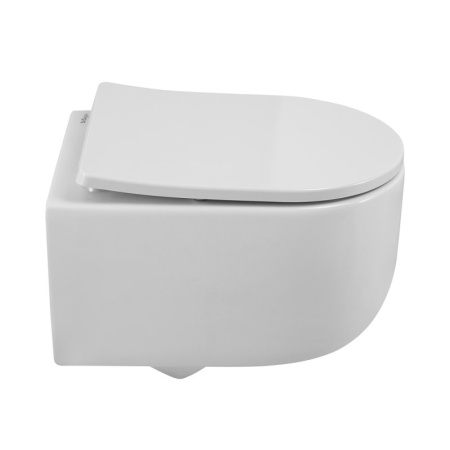 Чаша подвесного безободкового унитаза Belbagno со смывом TORNADO BelBagno SOFT-TOR BB084CH-TOR Чаша подвесного безободкового унитаза Belbagno со смывом TORNADO BelBagno SOFT-TOR BB084CH-TOR