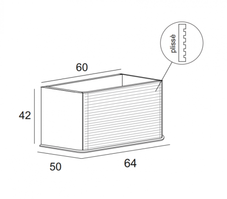 Колонна подвесная с дверью, реверсивная Cezares 55821