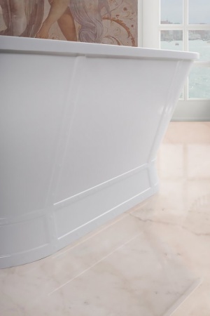 Слив-перелив для акриловых ванн BelBagno BB39-OVF-CRM