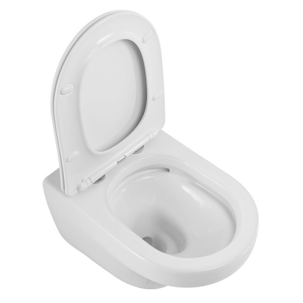 Чаша унитаза подвесного безободкового CZR-2462-TH-TOR Чаша унитаза подвесного безободкового CZR-2462-TH-TOR