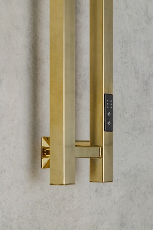 Полотенцесушитель электрический Chromix Pure 10x120 П3 GI с сухим тэном с крючками