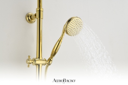 Душевая система с термостатом AltroBagno Beatrice 030408 Or