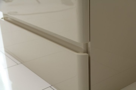 Шкаф подвесной, две распашные двери с доводчиками, с двумя полками, левосторонний BelBagno ANCONA-N-