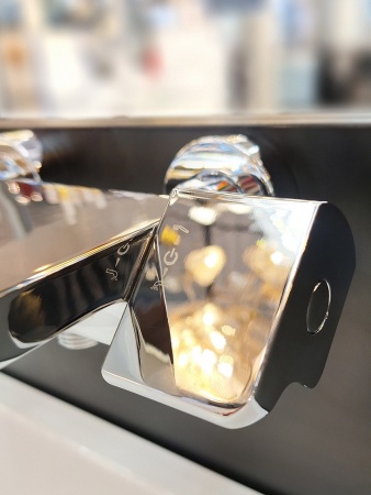 Смеситель для ванны с термостатом AltroBagno Lamberto 020401 Cr