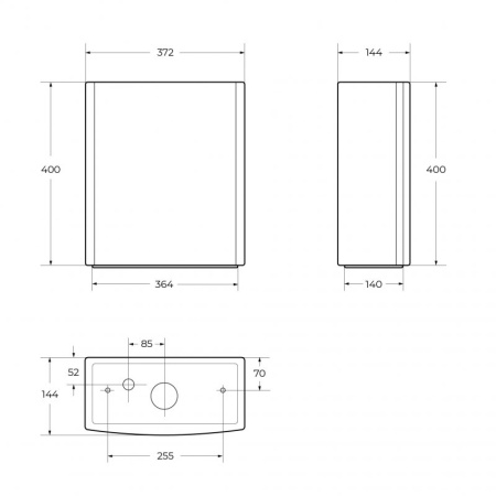 Чаша напольного унитаза CEZARES GIUBILEO CZR-165-CPR Чаша напольного унитаза CEZARES GIUBILEO CZR-165-CPR