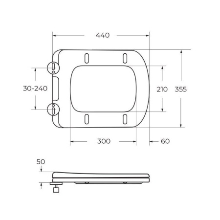 Чаша подвесного унитаза BelBagno VENETO BB132CHR Чаша подвесного унитаза BelBagno VENETO BB132CHR