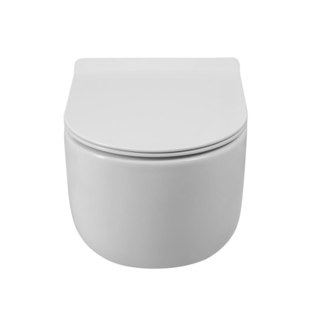 Чаша подвесного безободкового унитаза Belbagno со смывом TORNADO BelBagno SOFT-TOR BB084CH-TOR Чаша подвесного безободкового унитаза Belbagno со смывом TORNADO BelBagno SOFT-TOR BB084CH-TOR