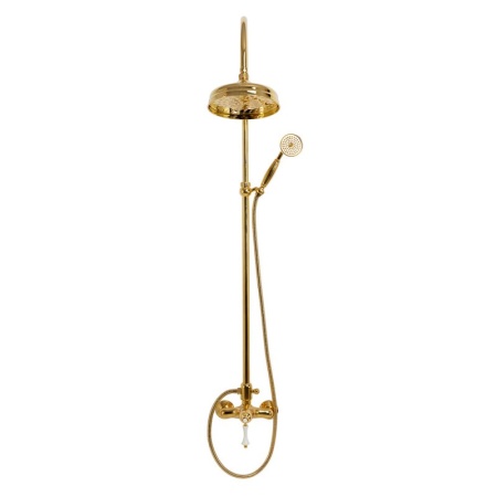 Душевая стойка со смесителем, верхним и ручным душем Cezares MARGOT-CD-01-Bi