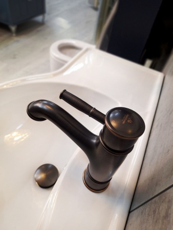 Смеситель для раковины AltroBagno Beatrice Duo 0130 BrNe