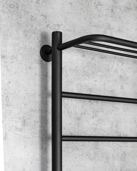 Полотенцесушитель электрический Chromix Bazel 50x80 П5 MB с полкой Полотенцесушитель электрический Chromix Bazel 50x80 П5 MB с полкой