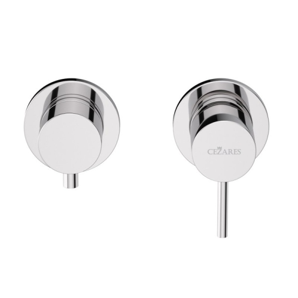 Встраиваемый смеситель CEZARES LEAF-VDIM3-L-ST Встраиваемый смеситель CEZARES LEAF-VDIM3-L-ST