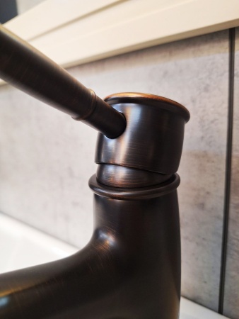 Смеситель для раковины AltroBagno Beatrice Duo 0130 BrNe