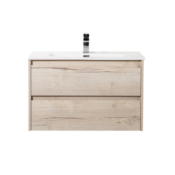 База под раковину подвесная BelBagno KRAFT-800-2C-SO-RT Rovere Tabacco