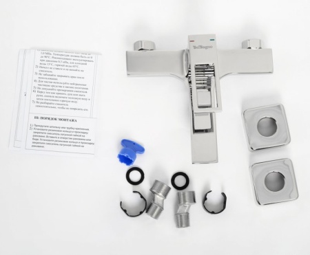 Смеситель для ванны и душа BelBagno LUCE LUC-VAS-NERO Смеситель для ванны и душа BelBagno LUCE LUC-VAS-NERO