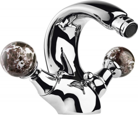 Смеситель на биде с донным клапаном Cezares ROYAL PALACE-BS1-02-MS