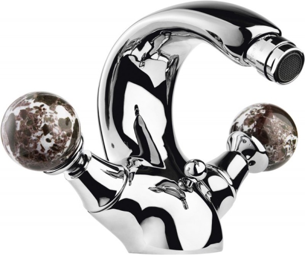 Смеситель на биде с донным клапаном Cezares ROYAL PALACE-BS1-02-MS