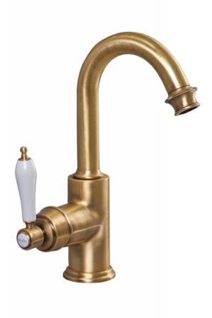 Смеситель для раковины однорычажный с донным клапаном Cezares APHRODITE-LS2-03/24-Bi