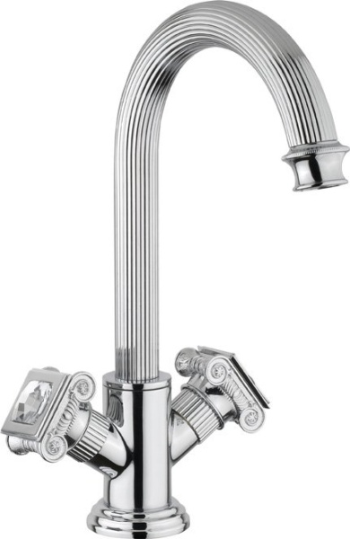 Смеситель для раковины с донным клапаном Cezares OLIMP-LS2-03/24-M