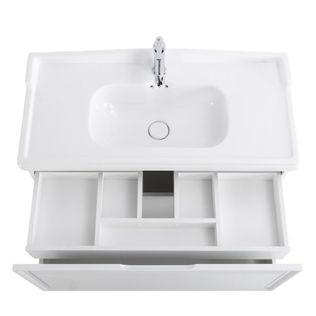 Шкаф подвесной CEZARES GIUBILEO-1000-1A-SC-BL-R