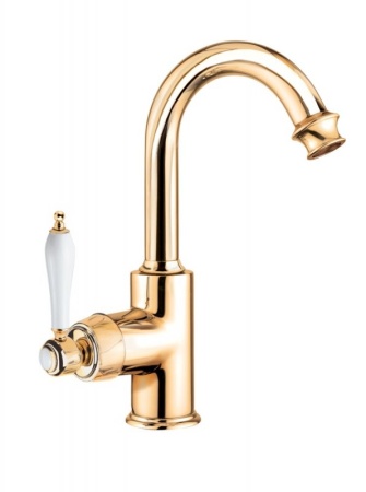 Смеситель для раковины однорычажный с донным клапаном Cezares APHRODITE-LS2-03/24-Bi