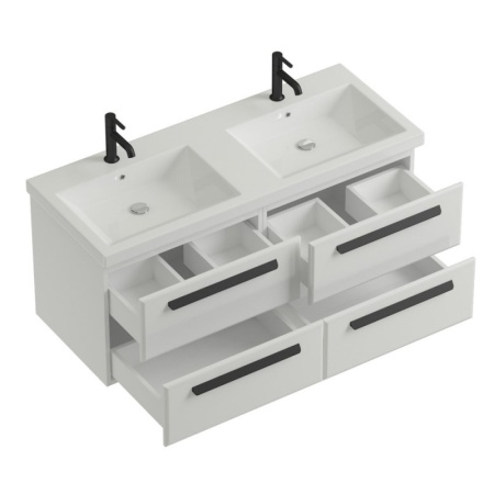 Шкаф подвесной CEZARES ECO-1500-2A-SC-BL