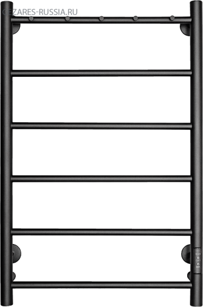 Полотенцесушитель электрический с сухим теном Chromix Bonn 50x80 П6 MB с крючками Полотенцесушитель электрический с сухим теном Chromix Bonn 50x80 П6 MB с крючками