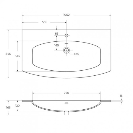 Шкаф подвесной с открытыми полками 30x44x55 Cezares 55530