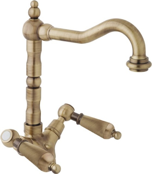 Смеситель для раковины с донным клапаном Cezares FIRST-LS2-02-M