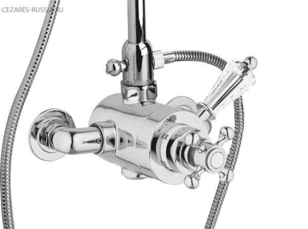 Смеситель для душа термостатический Cezares VINTAGE-D-T-03/24-Sw-N Смеситель для душа термостатический Cezares VINTAGE-D-T-03/24-Sw-N