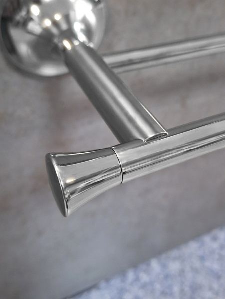 Полотенцедержатель двойной AltroBagno Corposo 081406 Cr Полотенцедержатель двойной AltroBagno Corposo 081406 Cr