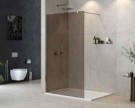 Душевая перегородка CEZARES LIBERTA-L-1-90-120-BR-Cr