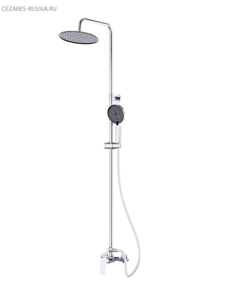 Душевая стойка со смесителем BelBagno MARINO-DOCM-CRM Душевая стойка со смесителем BelBagno MARINO-DOCM-CRM