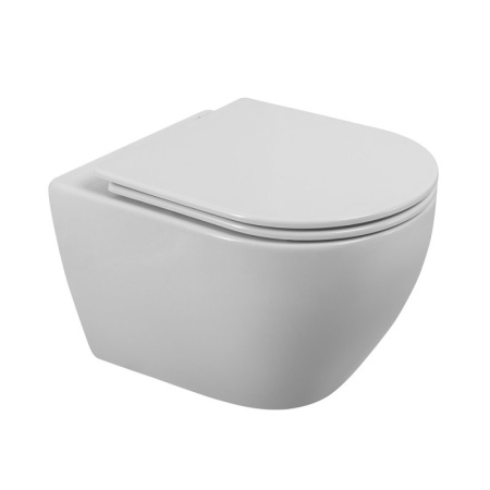 Чаша унитаза подвесного безободкового Cezares CZR-6601-TH-TOR Чаша унитаза подвесного безободкового Cezares CZR-6601-TH-TOR