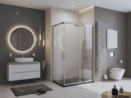 Поддон из искусственного мрамора BelBagno TRAY-MR-UNO-AH TRAY-MR-UNO-AH-120/90-35-NERO-CR