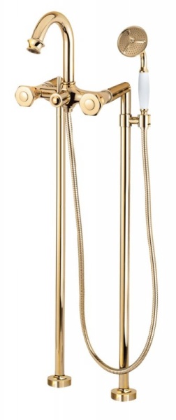 Напольный смеситель для ванны с ручным душем Cezares APHRODITE-VDP-03/24-S1 Напольный смеситель для ванны с ручным душем Cezares APHRODITE-VDP-03/24-S1
