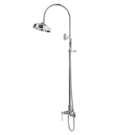 Душевая стойка со смесителем, верхним и ручным душем Cezares MARGOT-CD-01-Bi