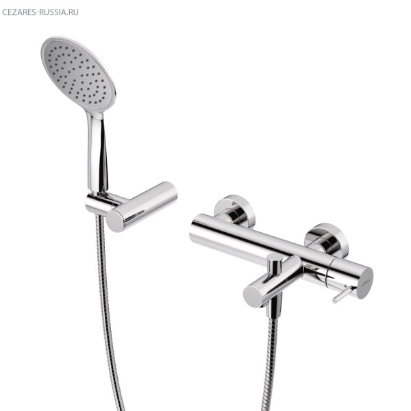 Смеситель для ванны и душа CEZARES LEAF-VD-L-ST Смеситель для ванны и душа CEZARES LEAF-VD-L-ST