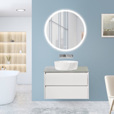Столешница из керамогранита BelBagno KEP-80-BO-W0 Bianco Opaco