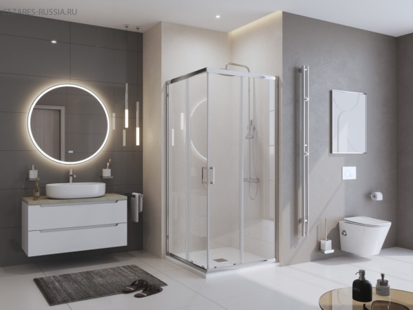 Душевой поддон из искусственного мрамора в комплекте с сифоном BelBagno UNO TRAY-MR-UNO-A-90-35-W-CR Душевой поддон из искусственного мрамора в комплекте с сифоном BelBagno UNO TRAY-MR-UNO-A-90-35-W-CR