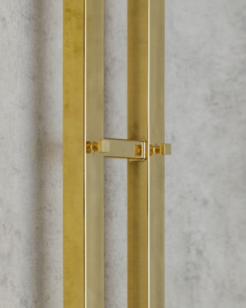 Полотенцесушитель электрический Chromix Pure 10x120 П3 GI с сухим тэном с крючками