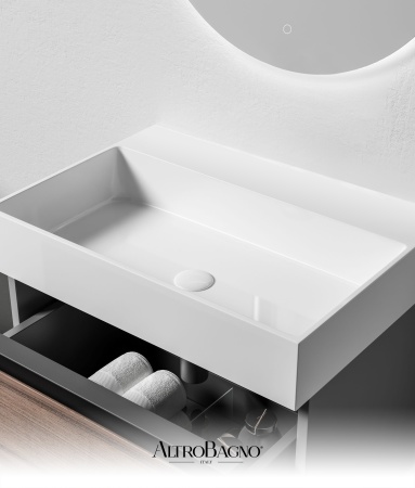 Тумба с раковиной AltroBagno Abruzzi 600