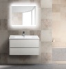 База под раковину подвесная BelBagno KRAFT-900-2C-SO-BO Bianco Opaco